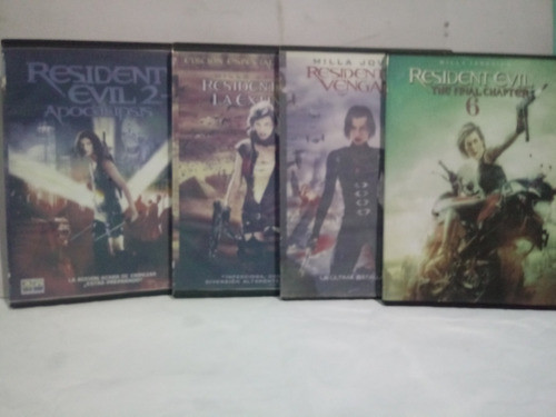 Peliculas En Dvd Resident Evil Usadas 0