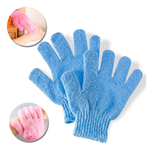 Kit 1 Luva Esfoliante Corporal Para Banho E Massagem Promo 0