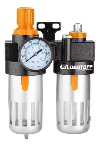 Filtro De Aire Regulador Lubricante Lusqtoff Lg06 Compresor 0