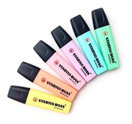 Resaltador Pastel Stabilo Boss Lila Marcador 1