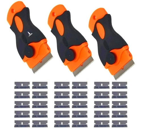 Raspador Lorben Ratinho Estilete Kit Com 3 + 30 Lâminas 1