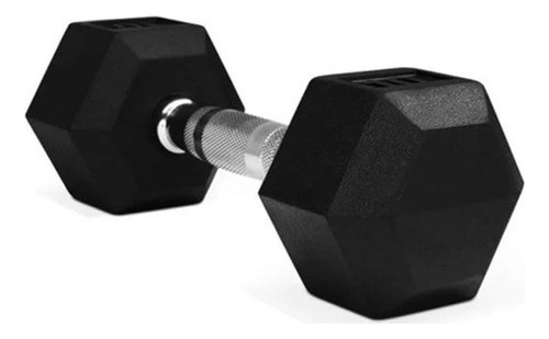 Mancuerna Hexagonales Hierro Recubierto Dumbbell 17.5kg 0