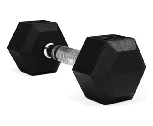 Mancuerna Hexagonales Hierro Recubierto Dumbbell 17.5kg 0