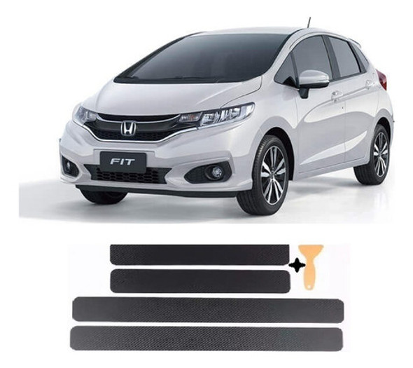 Accesorio Tuning Cubre Zócalos Carbono Honda Fit 2023 1