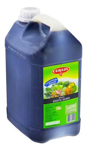 Molho De Soja Suave Fermentação Natural Cereja 5l 1