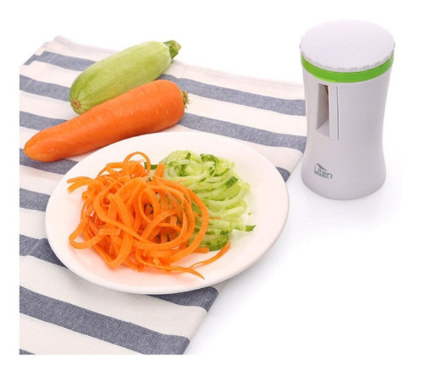 Máquina De Cortar Espiral Super Vegetales Frutas Pelador Cor 1
