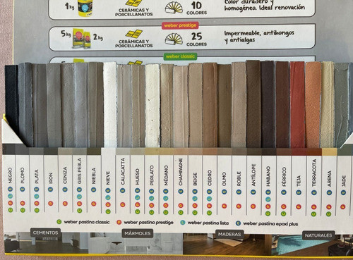 Pastina Weber Prestige X 5 Kg Porcelanato Calacatta 1
