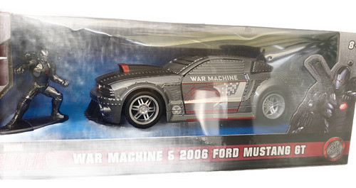 Auto Avengers, War Machine 2006 Ford Mustang Gt Marvel Jada 1