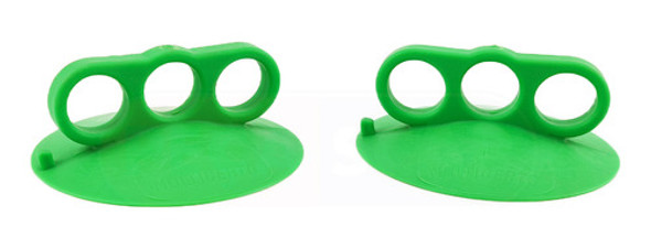 2 Ventosas De 3 Dedos P/ Pisos Porcelanatos Vidros Até 15 Kg 0