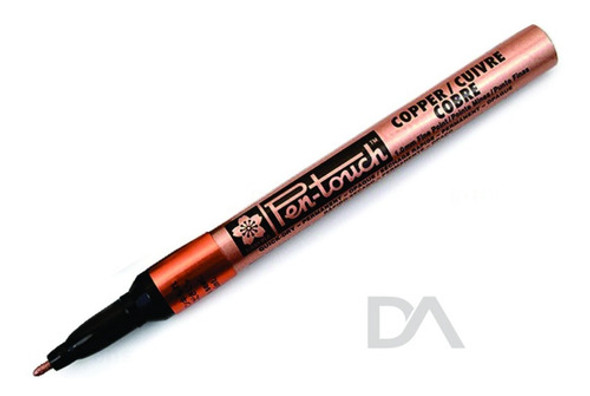 Caneta Marcador Caligrafo Pen Touch Sakura  Cobre Autografo 0