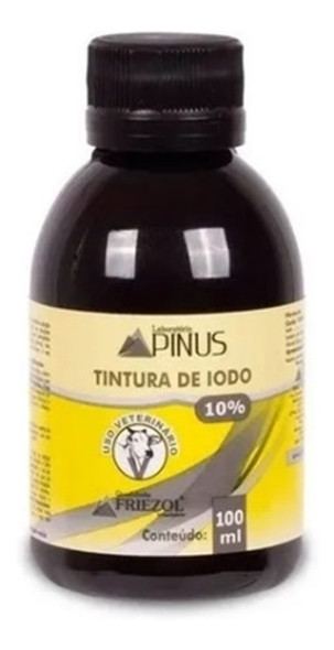 Tintura De Iodo 10% 100 Ml 0