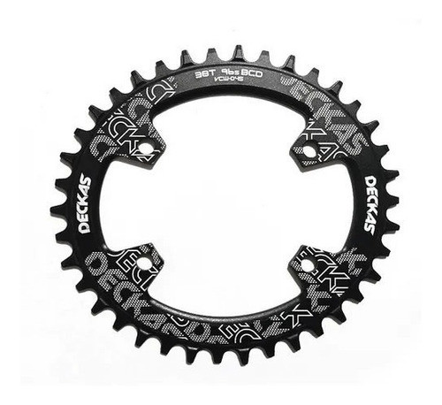 Engranaje Monoplato Deckas 38 Dtes 96bcd Negro 0