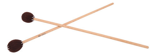 1 Par De Marimba Stick Mallets, Xilofone Com Alça De Faia 0