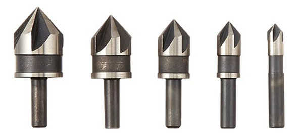 Irwin Tools Broca Avellanada De Óxido Negro, Juego De 5 Pi. 1