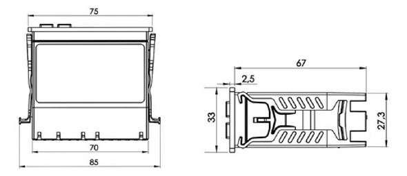 Contator De Pulso Inova Cc1-01 (sub 4902 / 49102) 110/220v 1