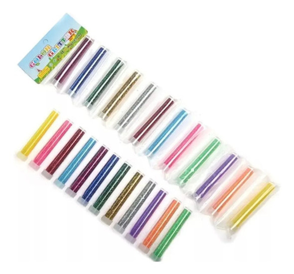 Kit X 12 Pigmentos Glitter Surtidos Doctor Obra 1