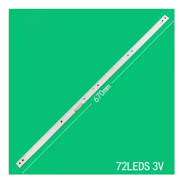 Kit X 1 Tira Samsung 55´ Curvo Un55k6500agctc Un55k6500agcfv 1