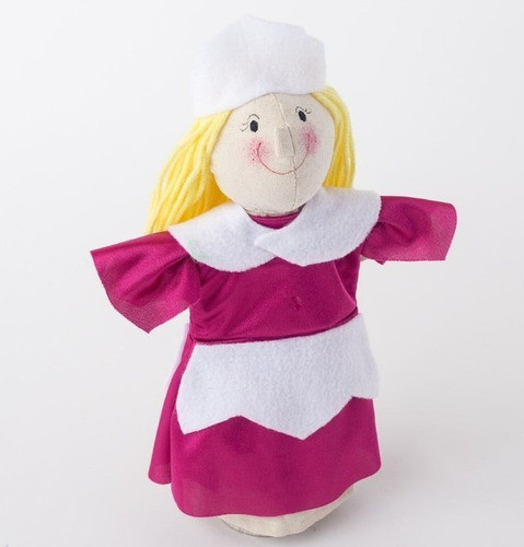 Títere De Guante Bella De Durmiente Ainé Juguetes De Tela 0