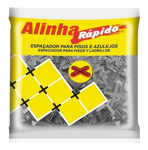 Espaçador Alinha Rápido De 8mm - Embalagem C/80 Peças 0