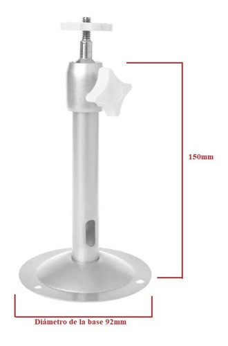 Soporte Cctv Aluminio Para Cámaras De Seguridad 1