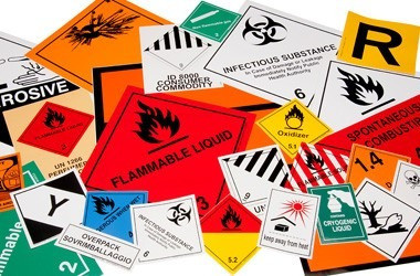 Etiqueta Agente Organico Clase 5.1 - Pvc - Reflectivo 1