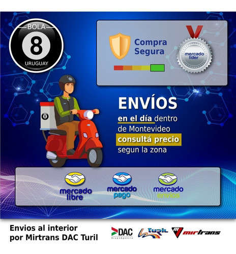 Control Remoto Universal Tv Samsung Sony LG Panasonic Bola8 1