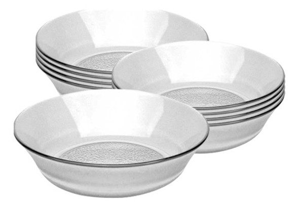Set X12 Bowls Compoteras Vidrio Acquamarine Rigolleau 0