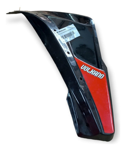 Guardabarro Trasero Negro C/rojo Der Motomel Volkano 250 0