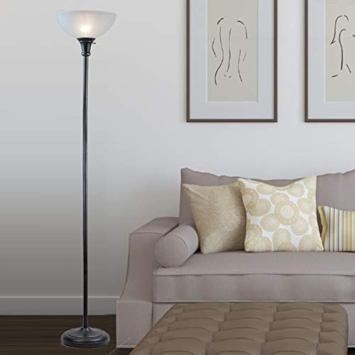 Lámpara De Pie De Umbral Para Sala De Estar Con Detalles De 1