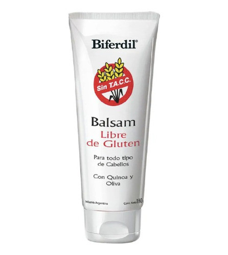 Kit Champú + Balsam Biferdil Libre De Gluten Cabellos 180 Gr 1