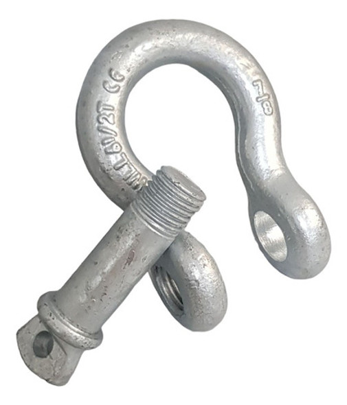 Grillete Galvanizado Corazón 7/8 Para Eslingas 1
