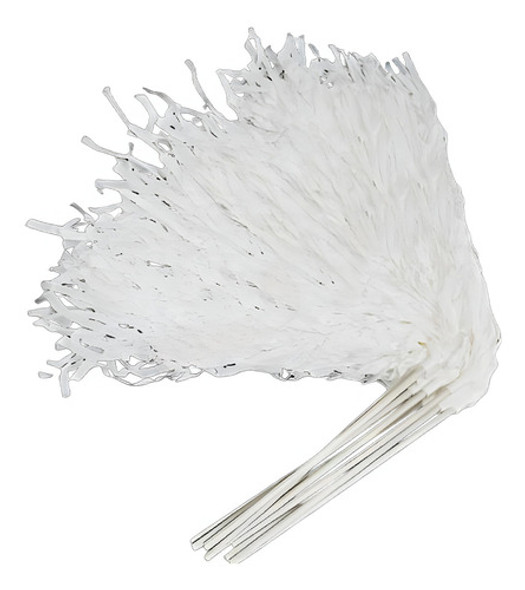 Porras Con Palito Color Blanco X20u - Cotillón Waf 0 Porras Con Palito Color Blanco X20u - Cotillón Waf 0