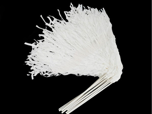 Porras Con Palito Color Blanco X20u - Cotillón Waf 1 Porras Con Palito Color Blanco X20u - Cotillón Waf 1