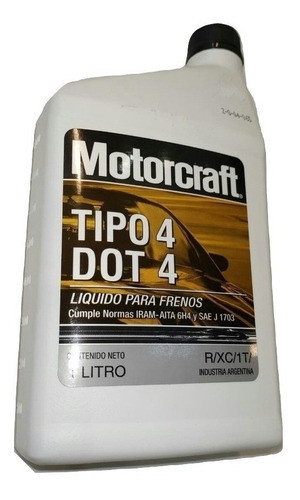 Líquido Freno Motorcraft 1 Litro 0