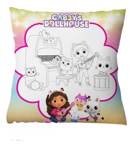 Kit Plantillas Almohadones Colorear Infantil Dia Del Niño #3 0