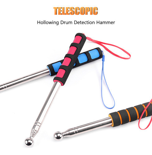 Decoração De Martelo De Detecção Oca De Telha De Inspeção Do 1