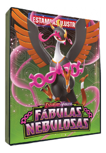 Fichario Album Fabulas Nebulosas P/ 180 Cards Pokemon Cartas 0