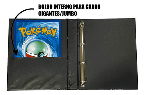 Fichario Album Fabulas Nebulosas P/ 180 Cards Pokemon Cartas 1