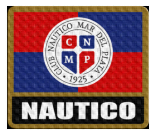 Parche Termoadhesivo Flag Club Nautico Mar Del Plata 0