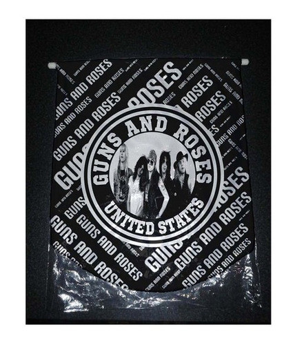 Banderin De Paño 36cm Guns And Roses 0