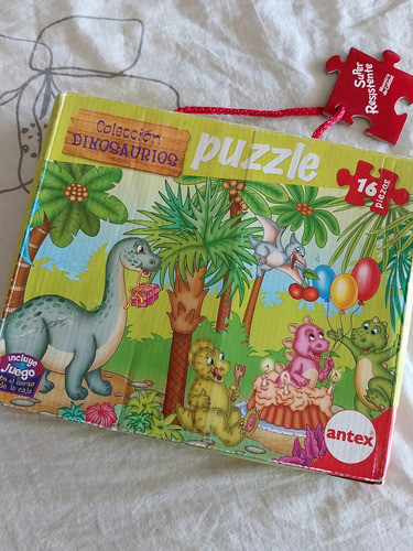 Rompecabezas Colección Dinosaurios 16 Pzs Antex 0