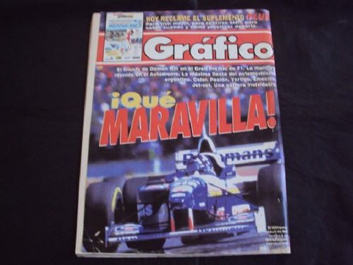 Revista El Grafico # 3992 - Tapa Boca Caniggia 1