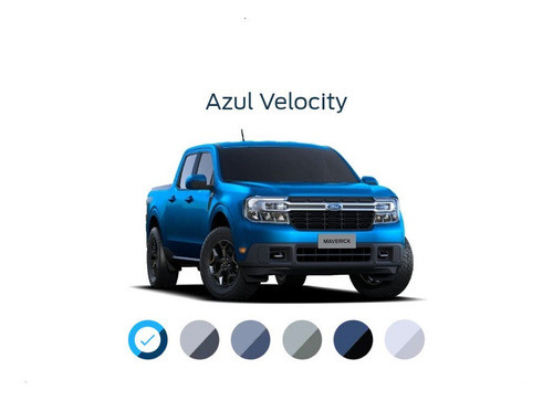 Color De Retoque Ford Azúl Velocity Met  Maverick 2021/22 1