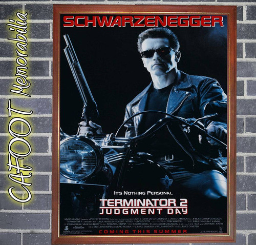 The Terminator 2 Arnold Schwarzenegger Poster Enmarcado 0