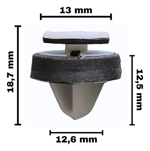 Grampas Clip De Panel Interior De Puerta Peugeot 308 408 X10 1