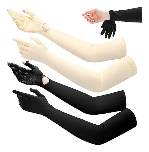 Yahenda 2 Pares De Guantes Largos De Protección 0