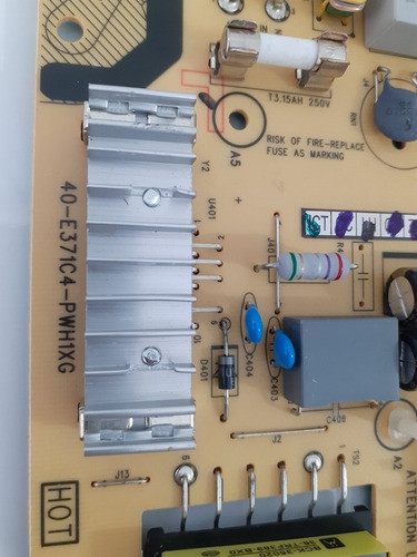 Placa Fonte Philco Ph39e53sg Ph42e53 40-e371c4-pwh1xg Nova 1