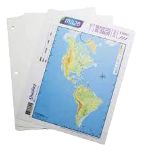 Repuesto De Hoja Canson N°3 Blanca Pack 10 Rep X 8 Hojas C/u 0