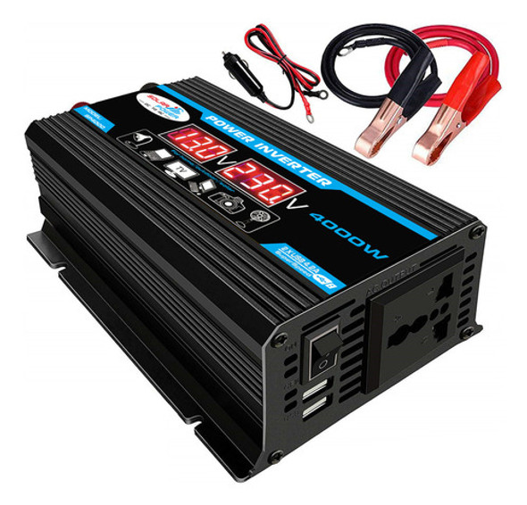 Conversor De Bateria Com Porta Power Peak 220v Modificado 0