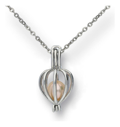 Set De Collar De Perla Cultivada Pearl Oyster Jaula Set De M 0